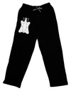 Golden Fleece Black and White Design Adult Lounge Pants - Black by TooLoud-Lounge Pants-TooLoud-Black-Small-Davson Sales