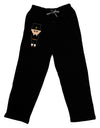 Cute Pilgrim Boy Thanksgiving Adult Lounge Pants - Black-Lounge Pants-TooLoud-Black-Small-Davson Sales