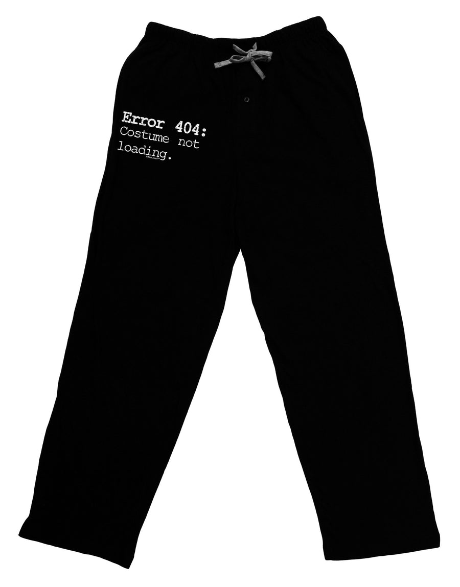 Error 404 Costume Distressed Adult Lounge Pants-Lounge Pants-TooLoud-Black-Small-Davson Sales