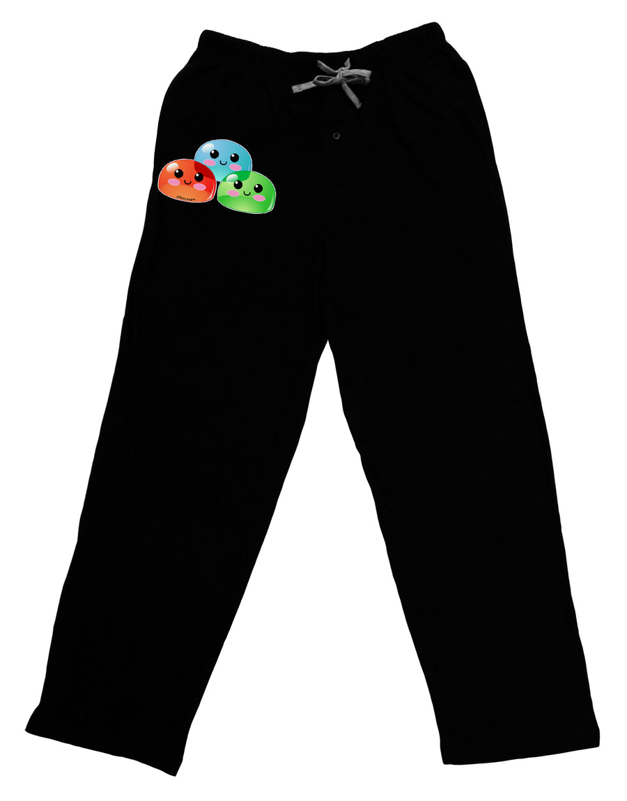 Cute RPG Slime - Trio Adult Lounge Pants - Black by TooLoud-Lounge Pants-TooLoud-Black-Small-Davson Sales