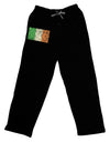 Distressed Irish Flag - Flag of Ireland Adult Lounge Pants - Black-Lounge Pants-TooLoud-Black-Small-Davson Sales