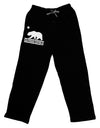 California Republic Design - Cali Bear Adult Lounge Pants - Black by TooLoud-Lounge Pants-TooLoud-Black-Small-Davson Sales