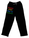 Happy First Day of School Adult Lounge Pants-Lounge Pants-TooLoud-Black-Small-Davson Sales