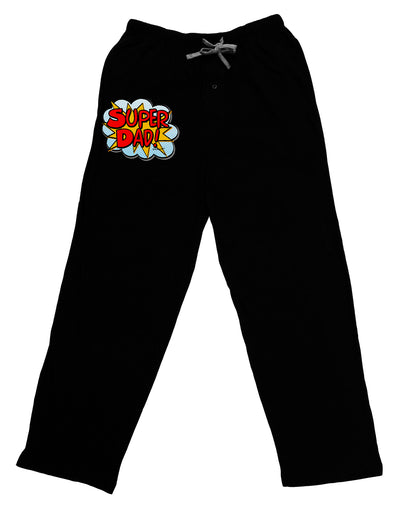 Super Dad - Superhero Comic Style Adult Lounge Shorts by TooLoud-Lounge Shorts-TooLoud-Black-Small-Davson Sales