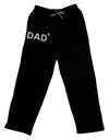 Dad to the Fourth Power - Dad of Four Adult Lounge Pants-Lounge Pants-TooLoud-Black-Small-Davson Sales