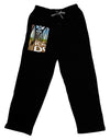 Colorado Bridge Text Adult Lounge Pants-Lounge Pants-TooLoud-Black-Small-Davson Sales