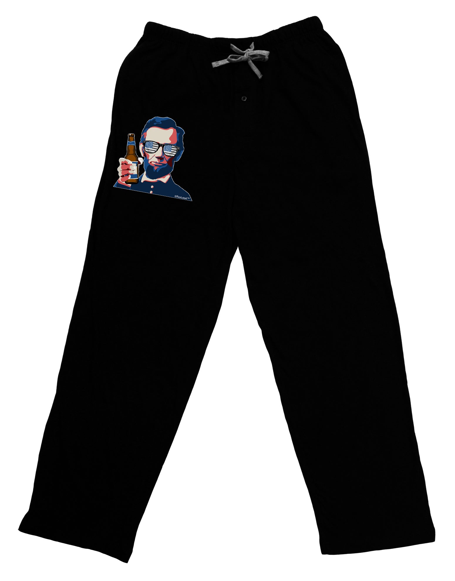 Abraham Drinkoln Adult Lounge Pants-Lounge Pants-TooLoud-Black-Small-Davson Sales