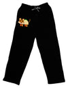 Cute Taco Tiger Adult Lounge Pants-Lounge Pants-TooLoud-Black-Small-Davson Sales