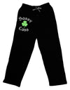 Sassy Lass St Patricks Day Adult Lounge Pants-Lounge Pants-TooLoud-Black-Small-Davson Sales