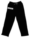 Happy FaceText Bubble Adult Lounge Pants-Lounge Pants-TooLoud-Black-Small-Davson Sales