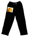 Lion Watercolor 3 Text Adult Lounge Pants-Lounge Pants-TooLoud-Black-Small-Davson Sales