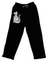 One Cat Short Of A Crazy Cat Lady Adult Lounge Pants - Black by TooLoud-Lounge Pants-TooLoud-Black-Small-Davson Sales