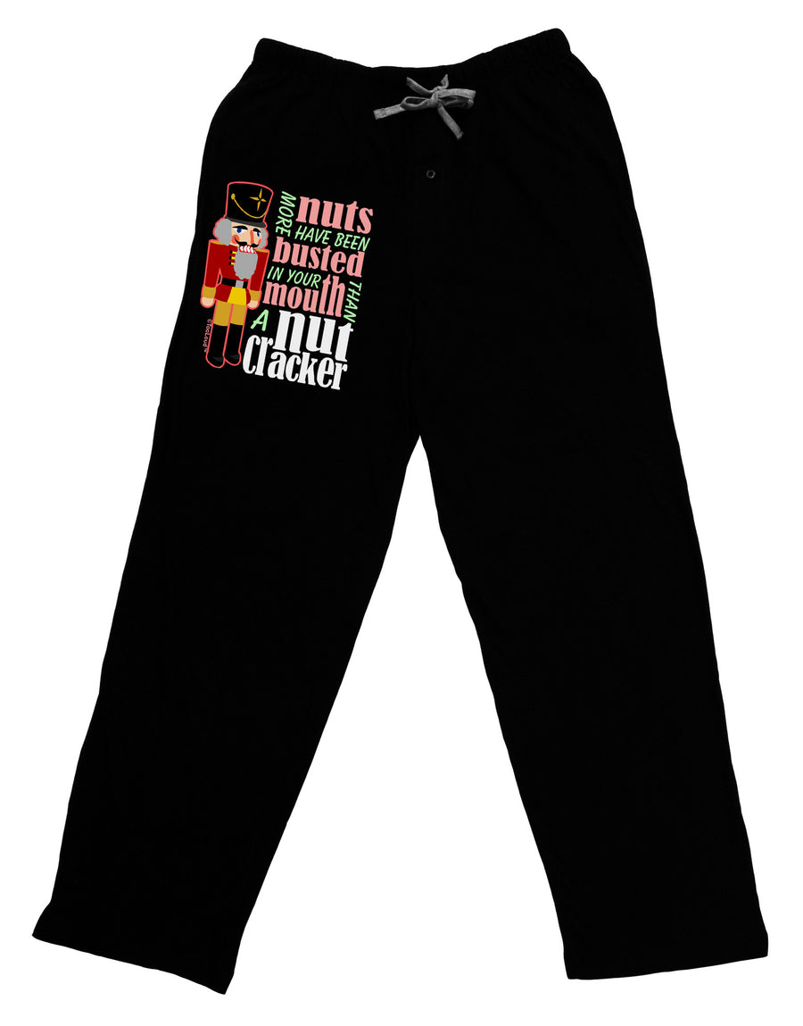 More Nuts Busted - Your Mouth Adult Lounge Pants by-Lounge Pants-TooLoud-Black-Small-Davson Sales