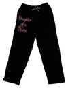 Daughter of a Queen - Matching Mom and Daughter Design Adult Lounge Pants by TooLoud-Lounge Pants-TooLoud-Black-Small-Davson Sales