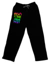 Hardcore Feminist - Rainbow Adult Lounge Pants-Lounge Pants-TooLoud-Black-Small-Davson Sales