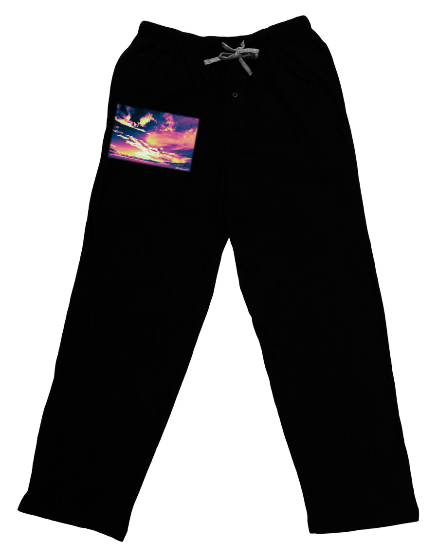 Blue Mesa Reservoir Surreal Adult Lounge Pants-Lounge Pants-TooLoud-Black-Small-Davson Sales