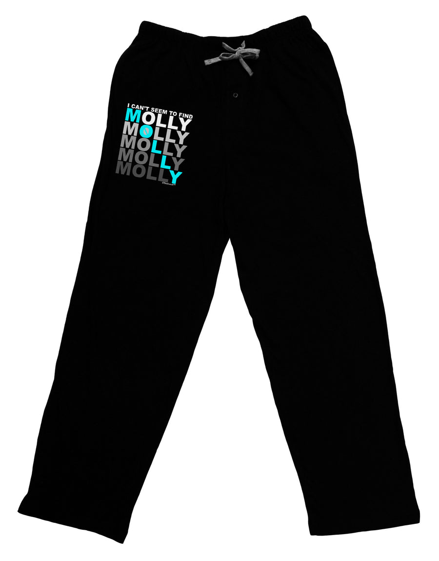 Find Molly Blue Relaxed Adult Lounge Pants-Lounge Pants-TooLoud-Black-Small-Davson Sales