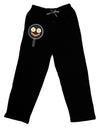 Eggs and Bacon Smiley Face Adult Lounge Pants - Black by TooLoud-Lounge Pants-TooLoud-Black-Small-Davson Sales