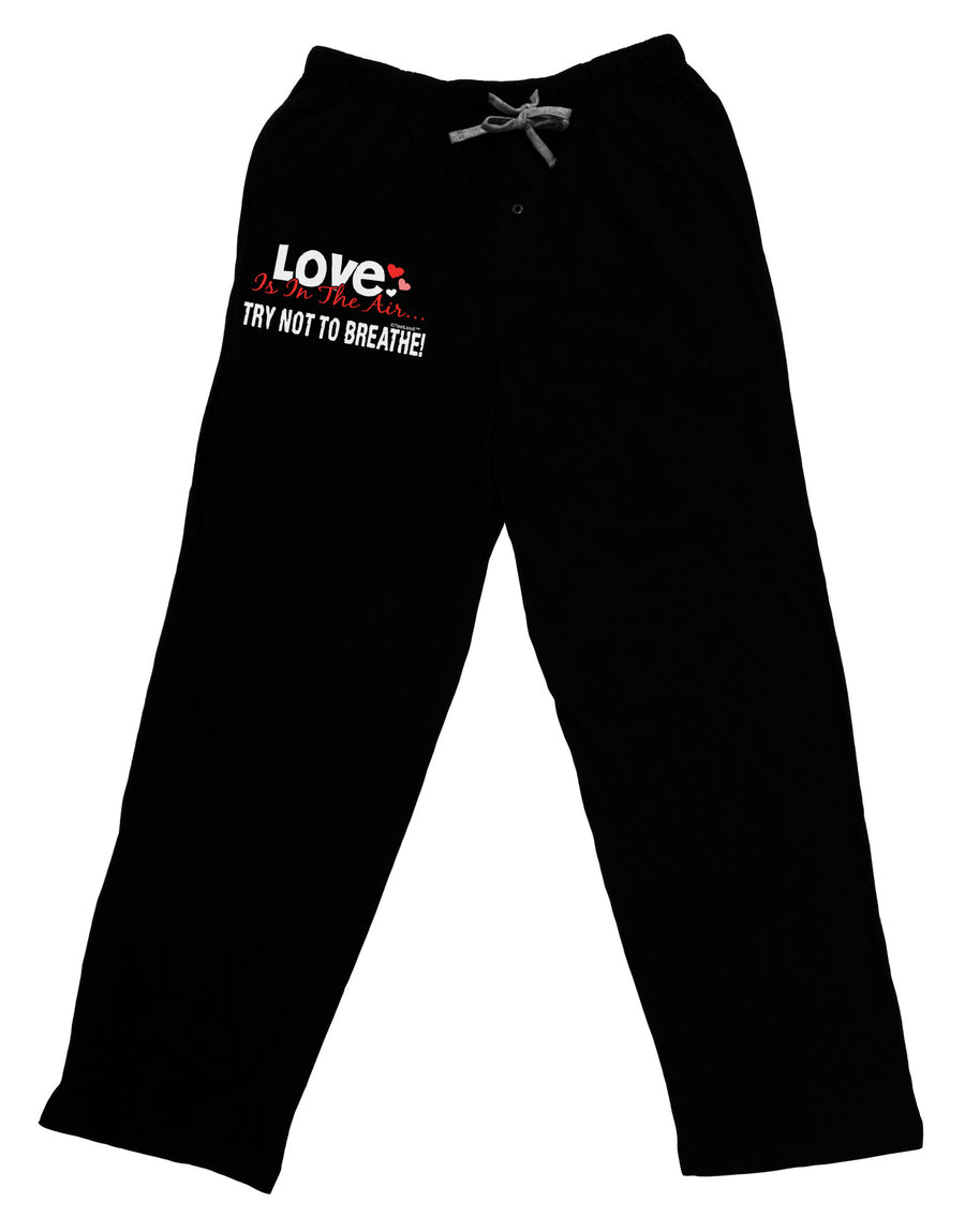 Love - Try Not To Breathe Adult Lounge Pants-Lounge Pants-TooLoud-Black-Small-Davson Sales