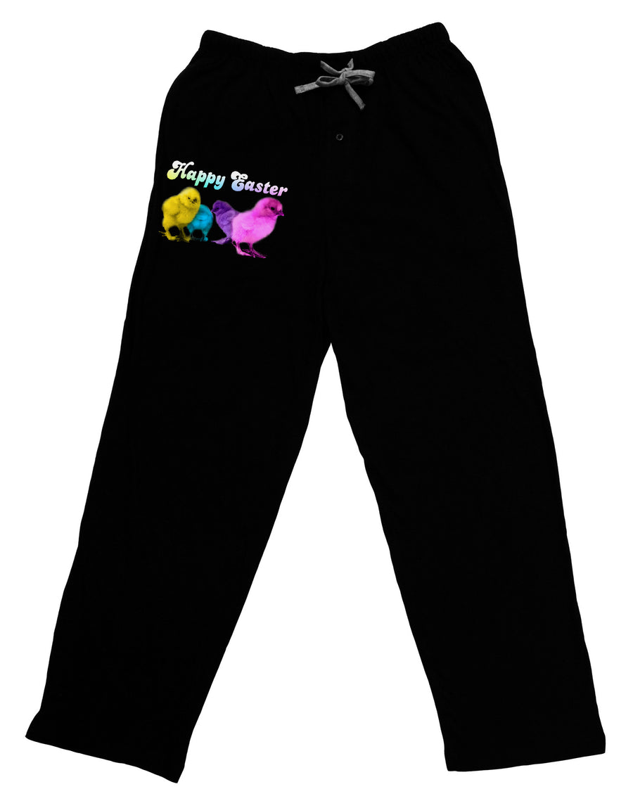 Happy Easter Peepers Adult Lounge Pants-Lounge Pants-TooLoud-Black-Small-Davson Sales