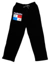 Panama Flag Dark Adult Lounge Pants-Lounge Pants-TooLoud-Black-Small-Davson Sales