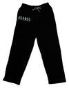 Planet Uranus Text Only Adult Lounge Pants-Lounge Pants-TooLoud-Black-Small-Davson Sales