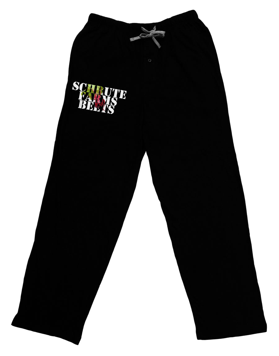 Schrute Farms Beets Adult Lounge Pants by TooLoud-Lounge Pants-TooLoud-Black-Small-Davson Sales