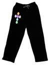 Easter Egg Cross Faux Applique Adult Lounge Pants-Lounge Pants-TooLoud-Black-Small-Davson Sales