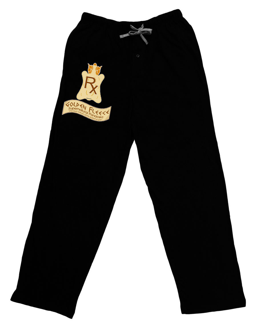 Golden Fleece - Supernatural Panacea Adult Lounge Pants - Black by TooLoud-Lounge Pants-TooLoud-Black-Small-Davson Sales