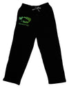 Jurassic Triceratops Design Adult Lounge Pants - Black by TooLoud-Lounge Pants-TooLoud-Black-Small-Davson Sales