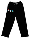 Christmas Penguins See No Evil Hear No Evil Speak No Evil Adult Lounge Pants - Black-Lounge Pants-TooLoud-Black-Small-Davson Sales