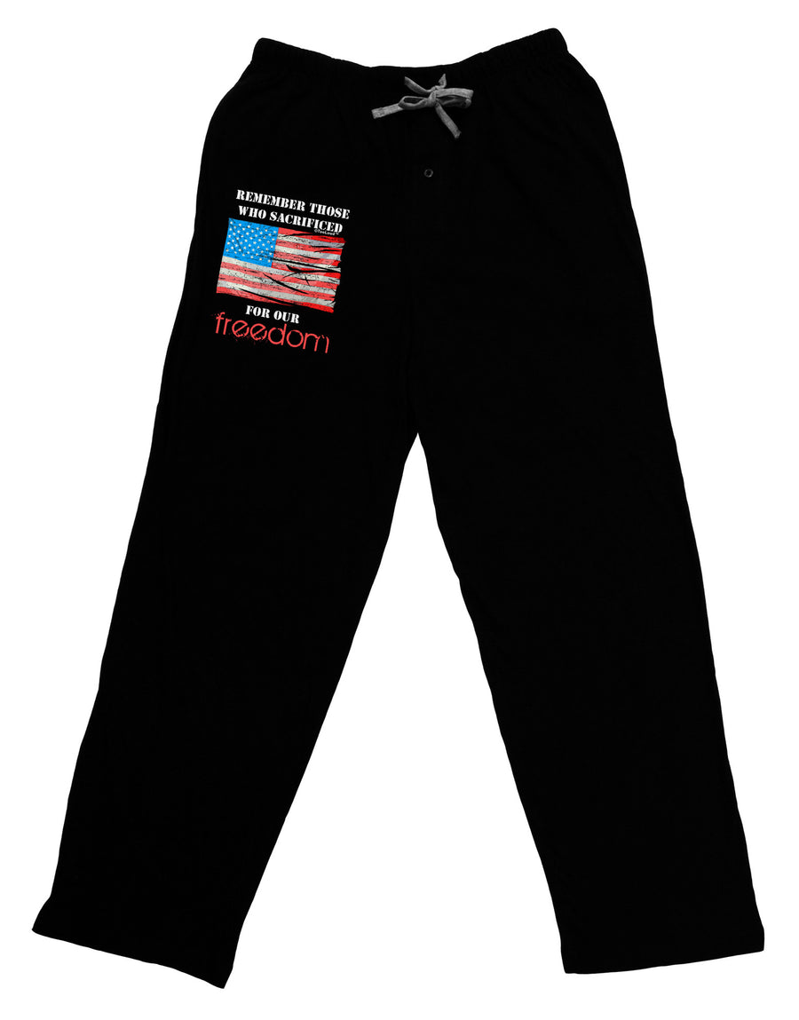 Remember - Veterans Relaxed Adult Lounge Pants-Lounge Pants-TooLoud-Black-Small-Davson Sales