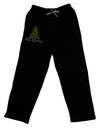 Happy Holidays Sparkles Relaxed Adult Lounge Pants-Lounge Pants-TooLoud-Black-Small-Davson Sales