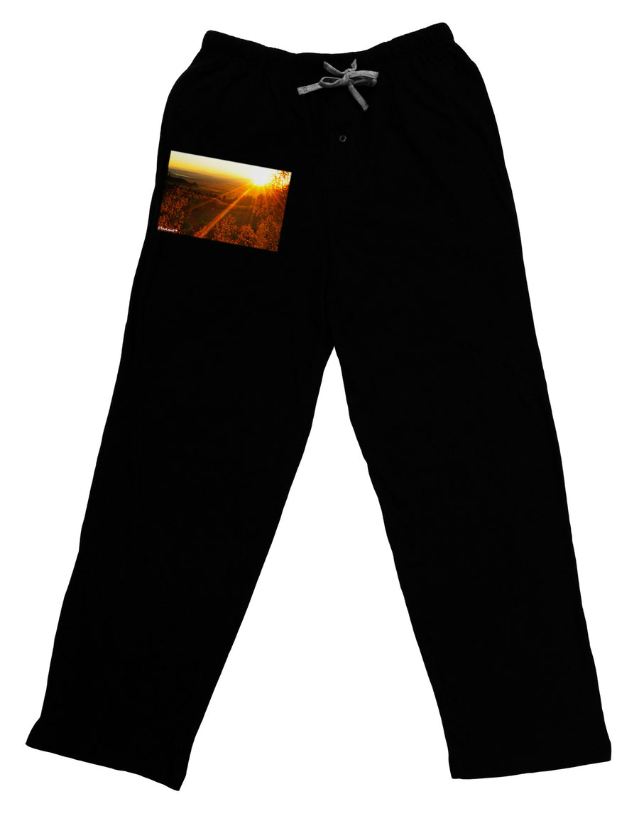 Colorado Sunset Adult Lounge Pants-Lounge Pants-TooLoud-Black-Small-Davson Sales