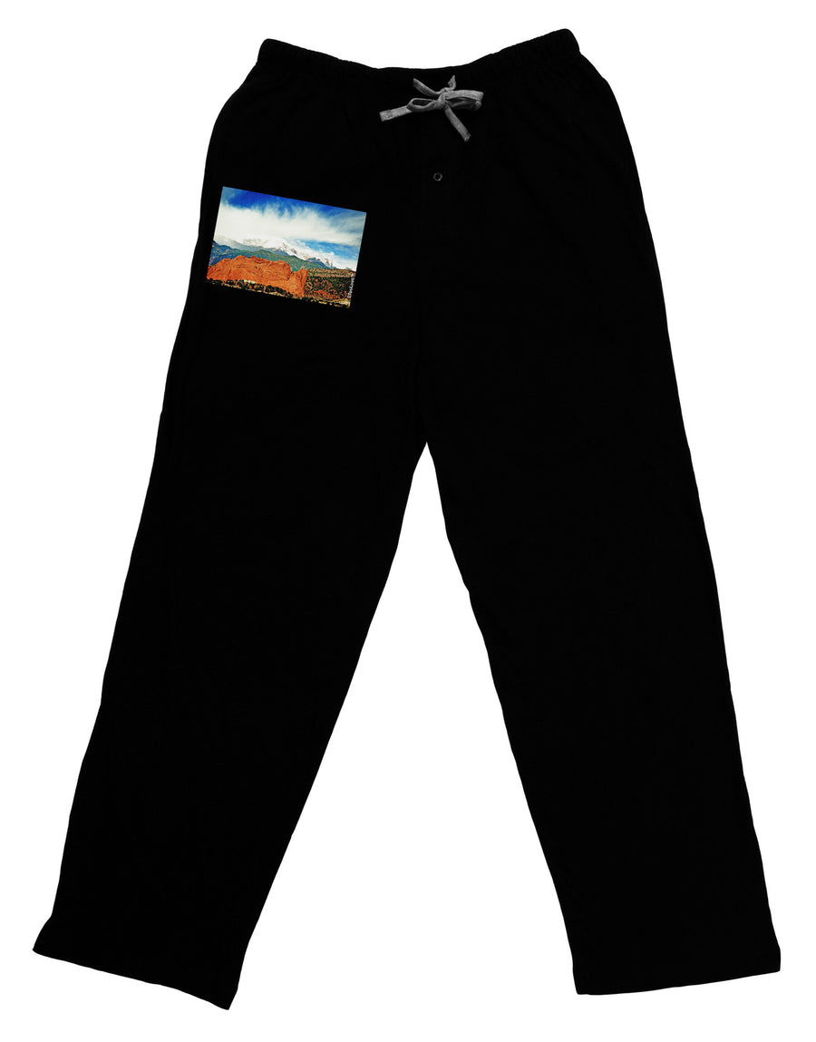 CO Beautiful View Adult Lounge Pants-Lounge Pants-TooLoud-Black-Small-Davson Sales