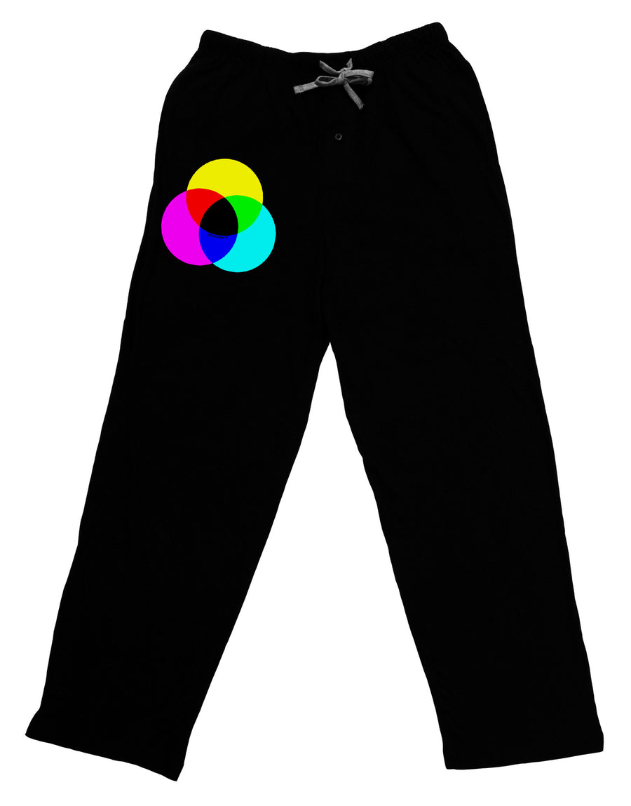 CMYK Color Model Adult Lounge Pants by TooLoud-Lounge Pants-TooLoud-Black-Small-Davson Sales