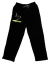 Ostrich Watercolor Adult Lounge Pants-Lounge Pants-TooLoud-Black-Small-Davson Sales