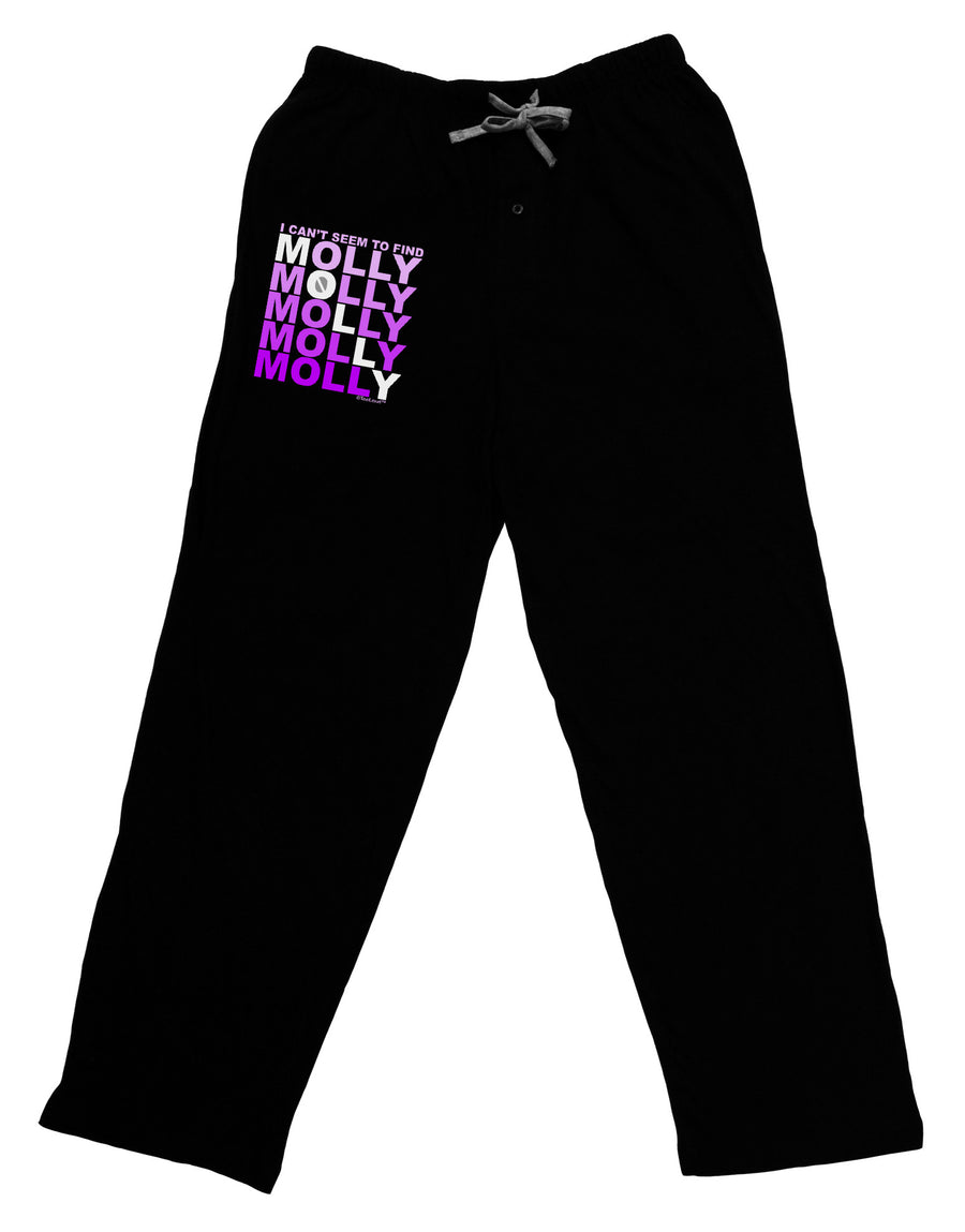 Find Molly Purple Relaxed Adult Lounge Pants-Lounge Pants-TooLoud-Black-Small-Davson Sales