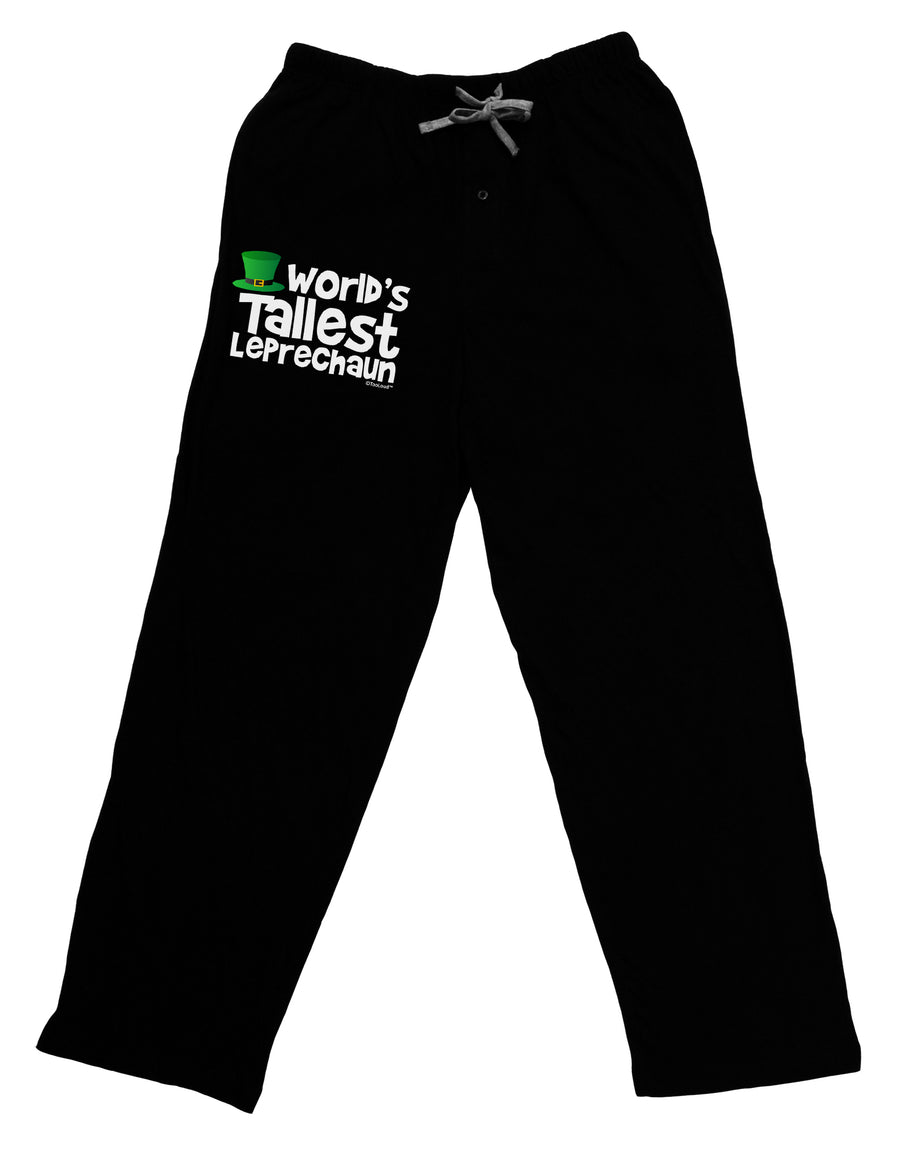 World's Tallest Leprechaun Adult Lounge Shorts - Red or Black by TooLoud-Lounge Shorts-TooLoud-Black-Small-Davson Sales