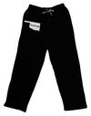 Oklahoma - United States Shape Adult Lounge Pants - Black by TooLoud-Lounge Pants-TooLoud-Black-Small-Davson Sales