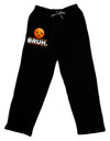 Bruh Emoji Adult Lounge Pants-Lounge Pants-TooLoud-Black-Small-Davson Sales