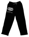 Five Golden Rings Text Adult Lounge Pants-Lounge Pants-TooLoud-Black-Small-Davson Sales