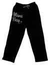 Mama Bear with Heart - Mom Design Adult Lounge Pants by TooLoud-Lounge Pants-TooLoud-Black-Small-Davson Sales