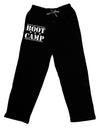 Bootcamp Large distressed Text Adult Lounge Pants-Lounge Pants-TooLoud-Black-Small-Davson Sales