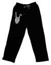 Scary Bunny Face Adult Lounge Pants-Lounge Pants-TooLoud-Black-Small-Davson Sales