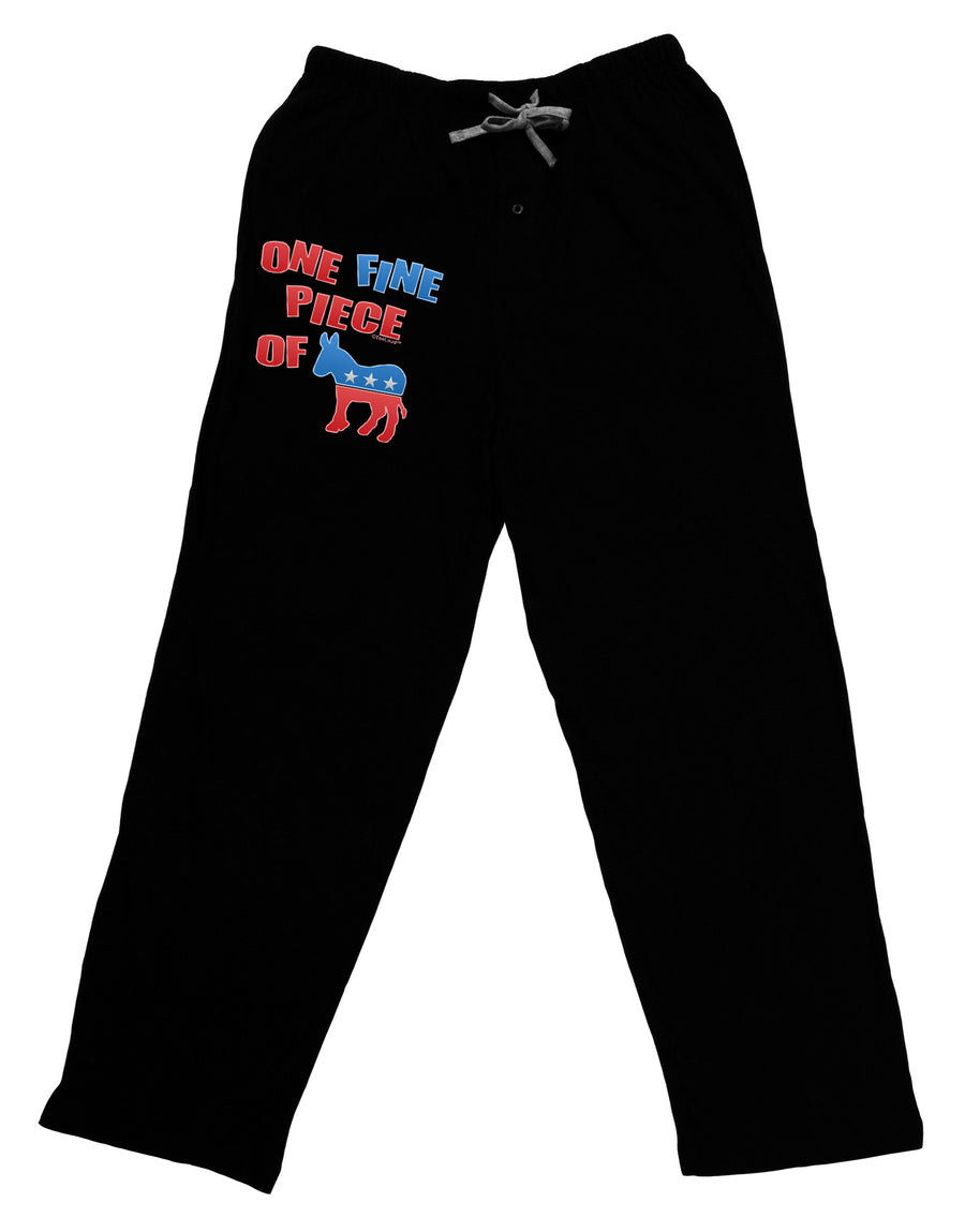 One Fine Piece Of - Democrat Adult Lounge Pants-Lounge Pants-TooLoud-Black-Small-Davson Sales