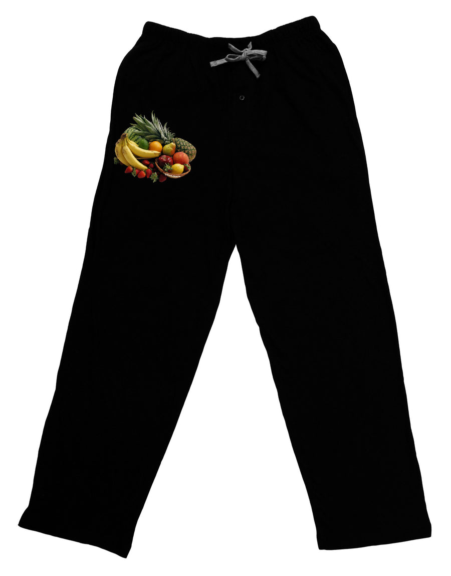 Fruit Basket Still Life Adult Lounge Pants-Lounge Pants-TooLoud-Black-Small-Davson Sales