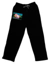 Clownfish Watercolor Text Adult Lounge Pants-Lounge Pants-TooLoud-Black-Small-Davson Sales