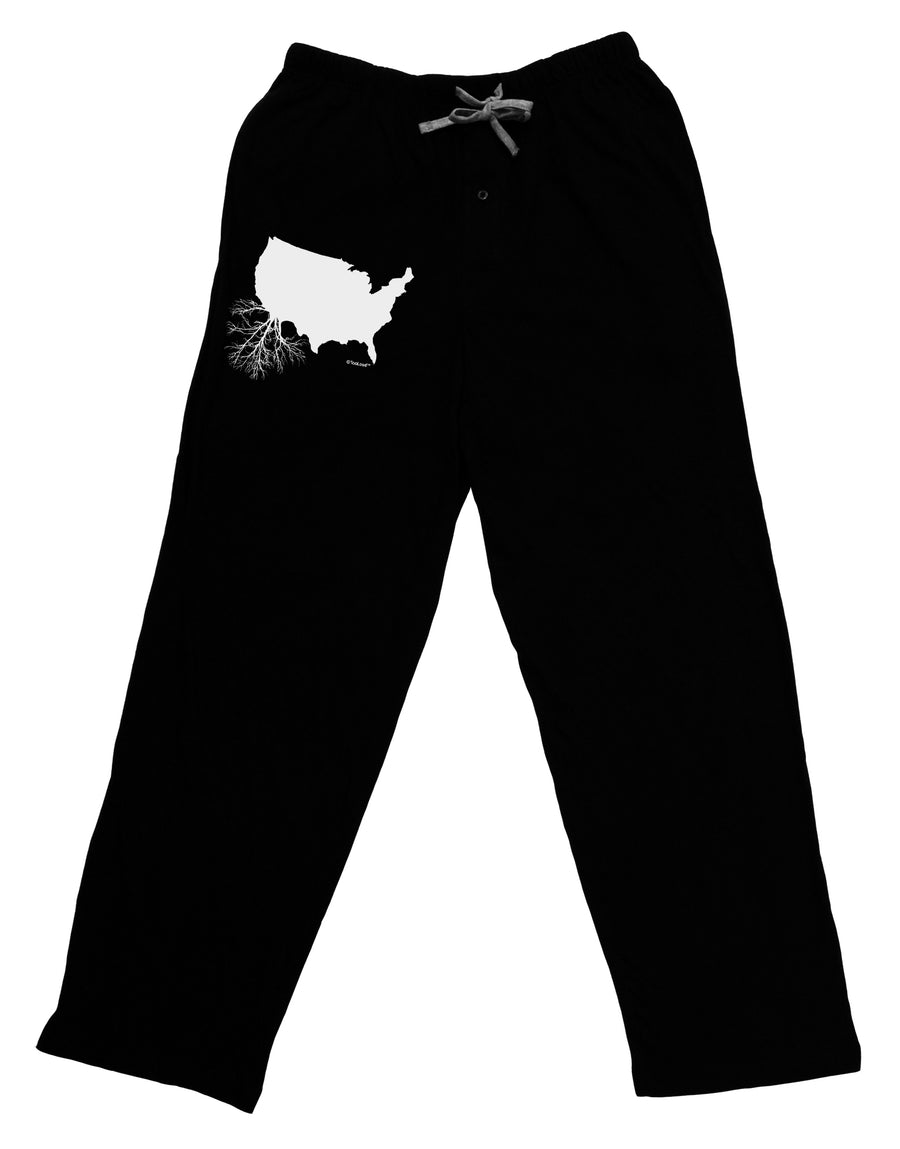 American Roots Design Adult Lounge Pants by TooLoud-Lounge Pants-TooLoud-Black-Small-Davson Sales
