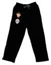 Scary Face Versus Scary Face - Halloween Adult Lounge Pants - Black-Lounge Pants-TooLoud-Black-Small-Davson Sales